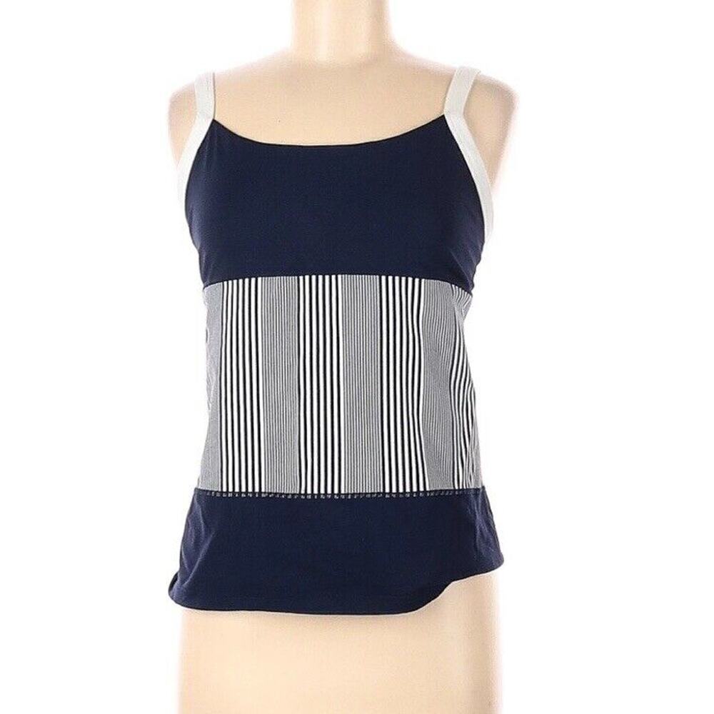 Lululemon Striped Compression Run Tank activewear spring workout classic casual